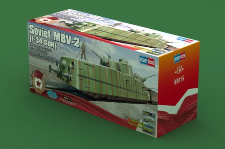 Hobby Boss 085515 1/35 MBV-2, Späte Version L11 Machine Gun Modellbausatz, Modellbauzubehör, Mehrfar