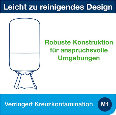 Tork 558008 Mini Innenabrollungsspender für M1 Papierwischtücher im Elevation Design / Wischtuchspen