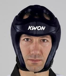 KWON Shocklite Kopfschutz CE L/XL schwarz