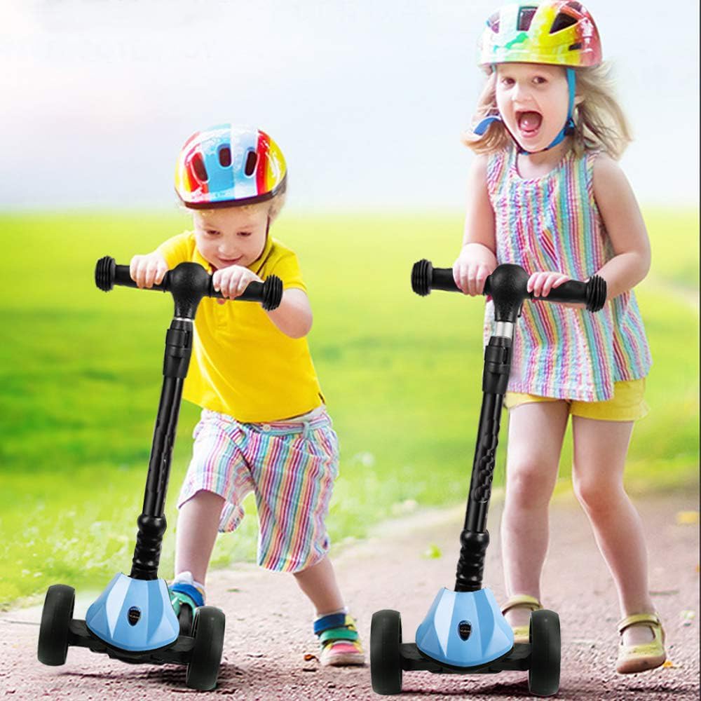 Kinder Roller, der Sichere Roller Kinder 3 Jahre, 4 Höhenverstellbare, Faltbar Lenker, 50 kg Belastb
