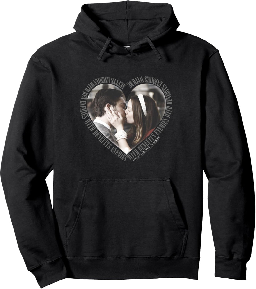 Gossip Girl Chuck & Blair Heart Pullover Hoodie