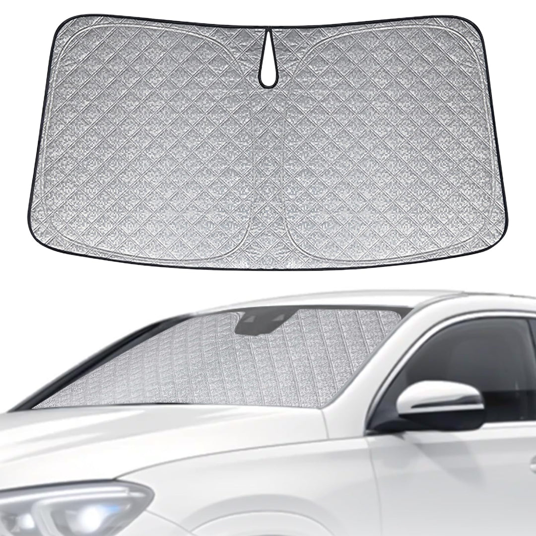 Sonnenschutz Frontscheibe Kompatibel mit Mercedes-Benz GLE W167 / C167 2018-2025, Auto Windschutzsch