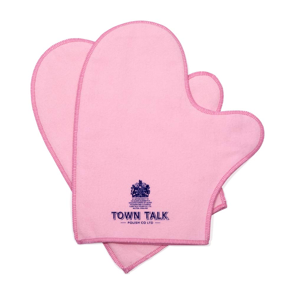 Town Talk, Polierhandschuhe, läuft nicht an, silberfarben