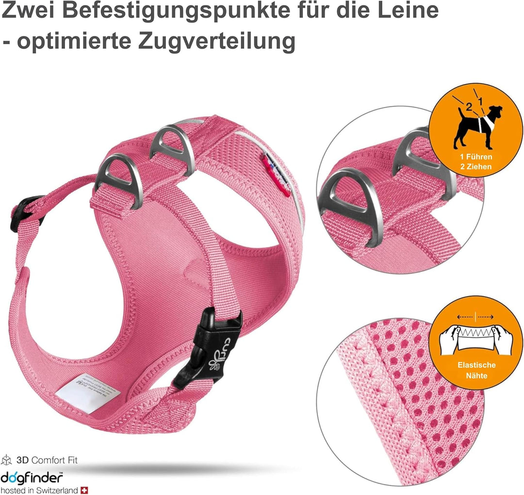 Basic Harness Air-Mesh Pink XS XS rosa, XS rosa