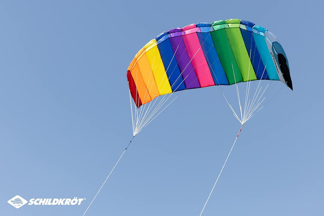 Schildkröt® Dual Line Sport Kite 2.0, Zweileiner Lenkmatte, ab 14 Jahren, 75x200cm, inkl. Polyester