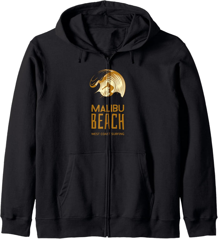 Cooles Malibu Beach West Coast Surfing California Kapuzenjacke
