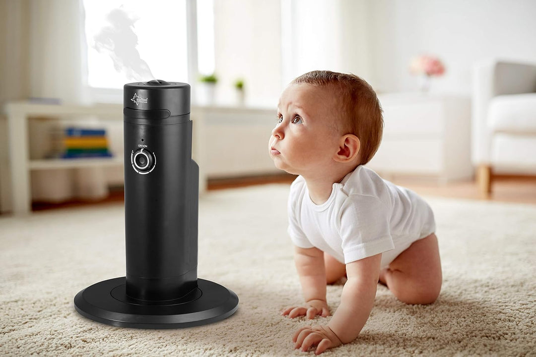 SUNTEC Ventilator mit Wasserkühlung inkl. Fernbedienung Monsun Vario | Wasser Sprühnebel | Luftbefeu