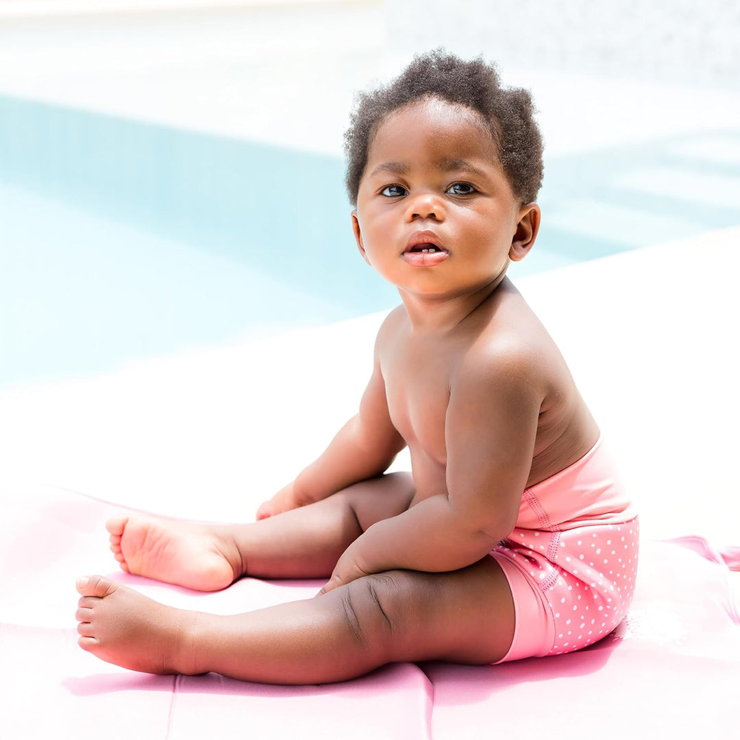 Splash About Happy Nappy Wiederverwendbare Schwimmwindel Pink Dotty 3-6 Monate, Pink Dotty 3-6 Monat
