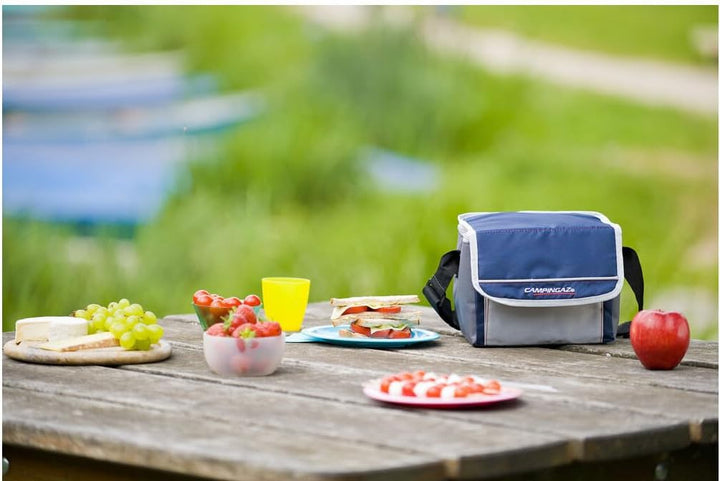 Campingaz Fold N Cool, dunkelblau/grau, Kühltasche 5 Liter, Kühltasche 5 Liter