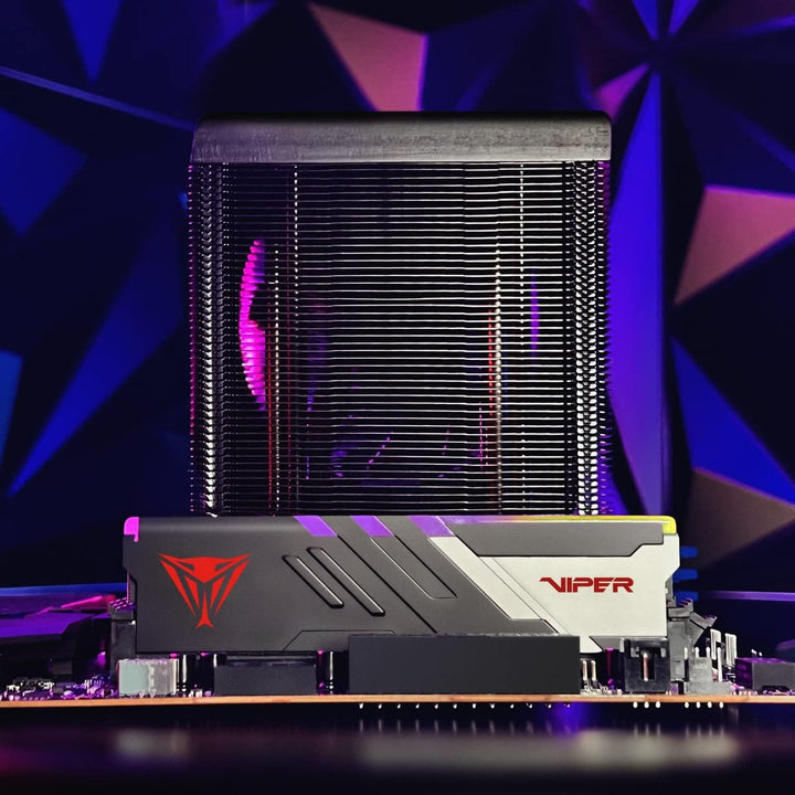 Patriot Viper Venom RGB DDR5 64GB (2 x 32GB) 5600MHz UDIMM Desktop Gaming Memory KIT - PVVR564G560C4