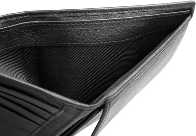 Chiemsee Geldbörse Echt Leder schwarz Herren - 020659, Schwarz