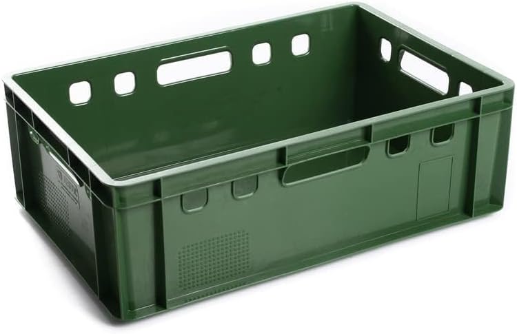 BirnePower Fleischerkiste Fleischkiste Eurofleischerkiste E2 Stapelkiste Kiste Eurobox Lagerkiste Me