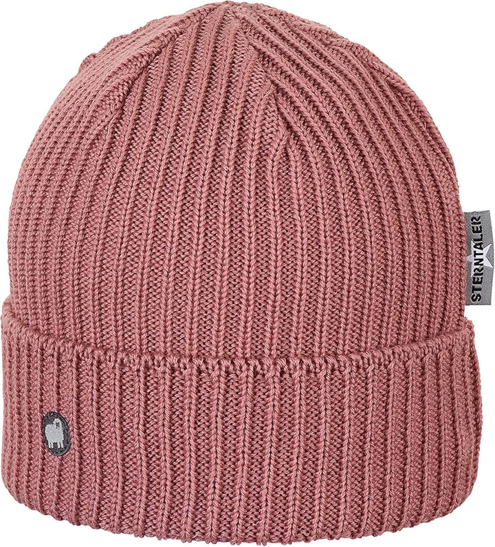 Sterntaler Mädchen Strickmütze Pur Wolle Mütze 49 Rosa, 49 Rosa