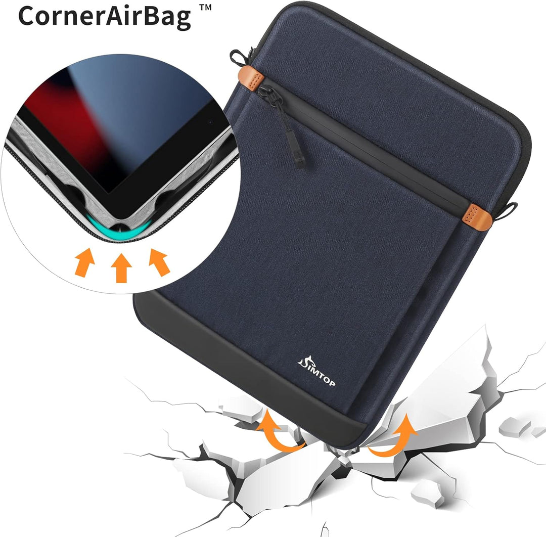 SIMTOP Tablet Tasche 11 Zoll,Tragetasche mit Schultergurt Kompatibel iPad air (3rd, 4th and 5th Gene