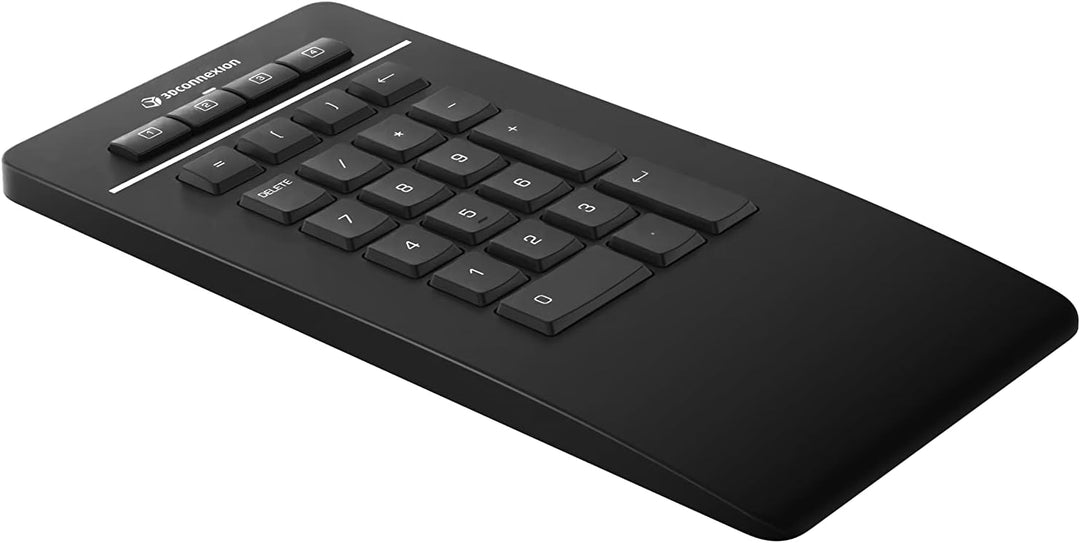 3Dconnexion Numpad Pro (Kabelloser Nummernblock, Bluetooth, USB-C), Mattschwarz