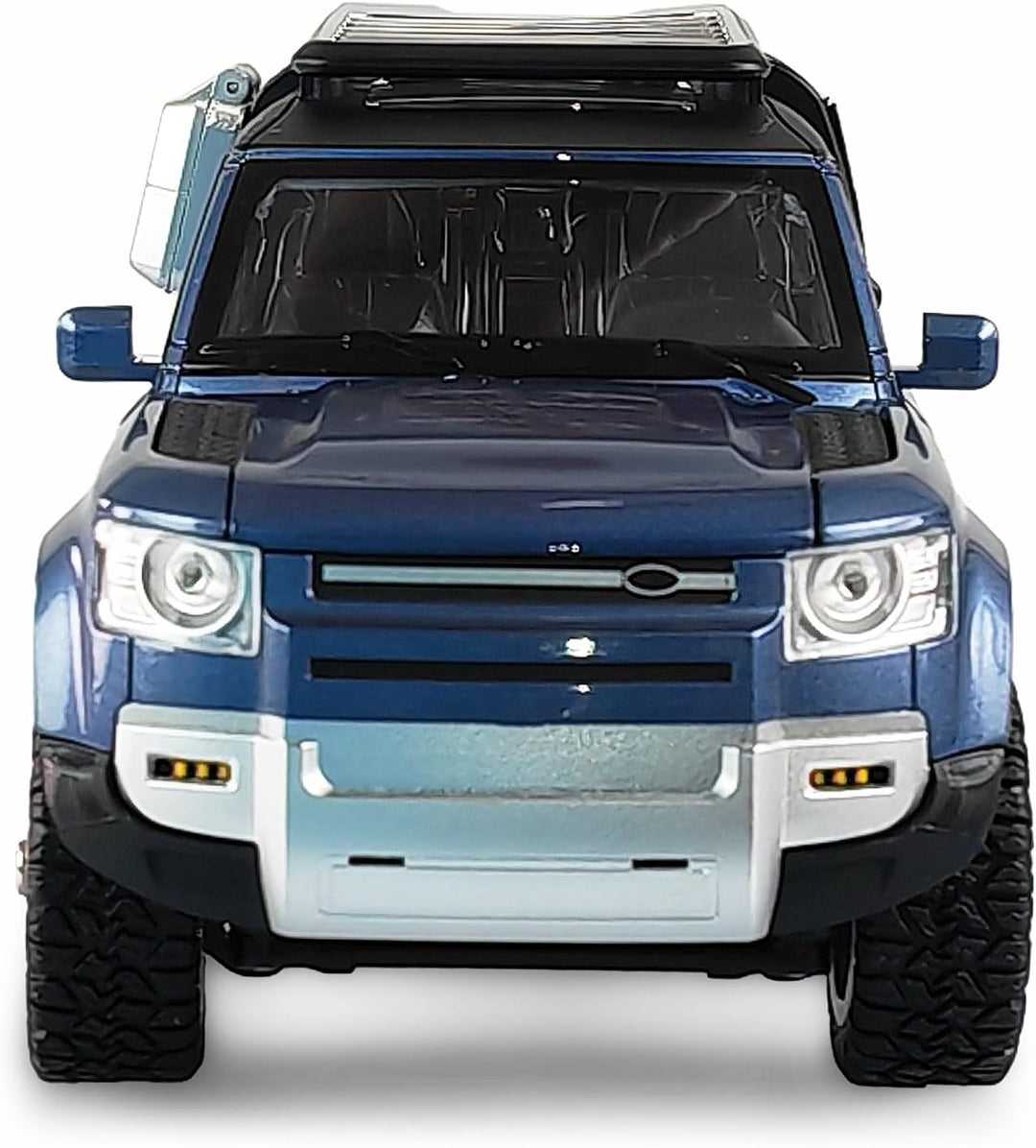 Amewi D110X24 Metall Scale RC Crawler ferngesteuertes Auto 4WD 1:24 RTR blau, Blau