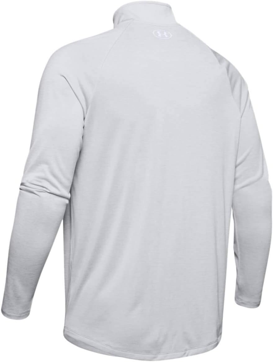 Under Armour Tech 2.0 1/2 Zip Zip Top Herren Grauweiss 4XL, Grauweiss 4XL