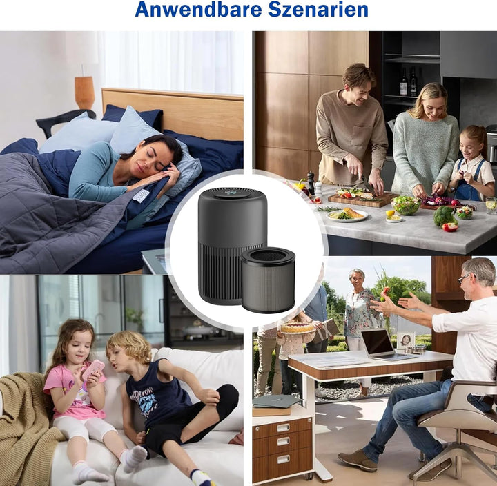 FY0910 Ersatzfilter für Philips 900 Serie AC0950/10 AC0951/13 Luftreiniger, 3-in-1, H13 True Hepa mi