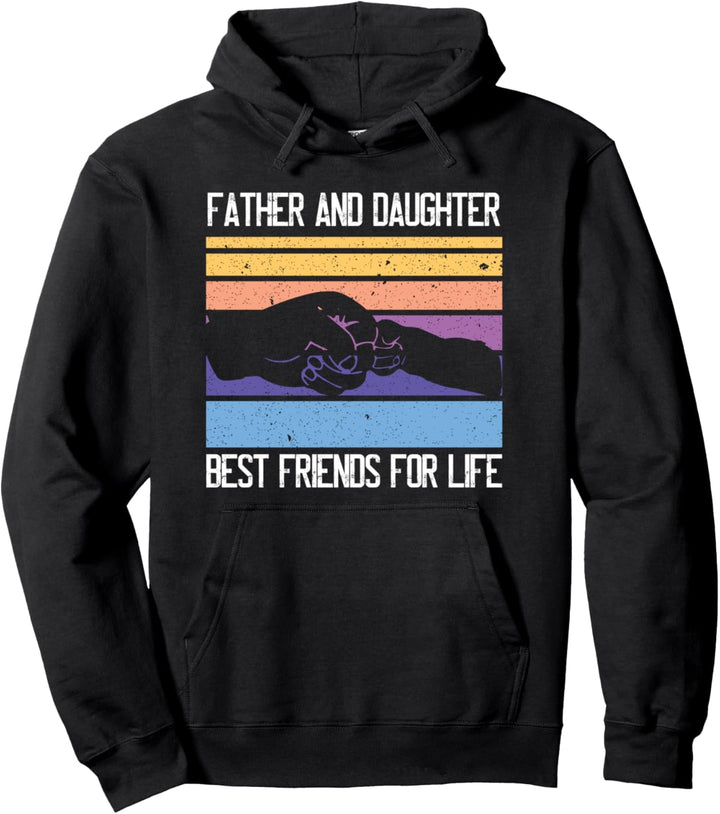 Vater-Tochter Beste Freunde für das Leben Matching Pullover Hoodie
