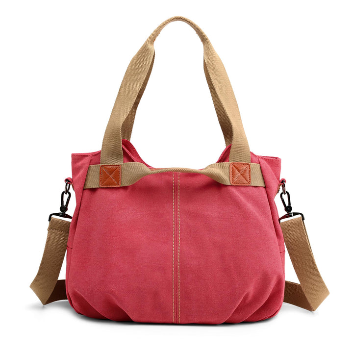 DIRRONA Casual Damen Segeltuch Umhängetasche Gross Kapazität Handtasche Reise Schultertasche Multifu
