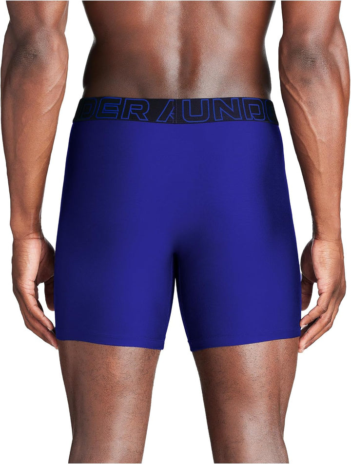 Under Armour Herren Tech Stretch Feuchtigkeitstransport Flachvorder Shorts XS Royal Solid - Core 3er