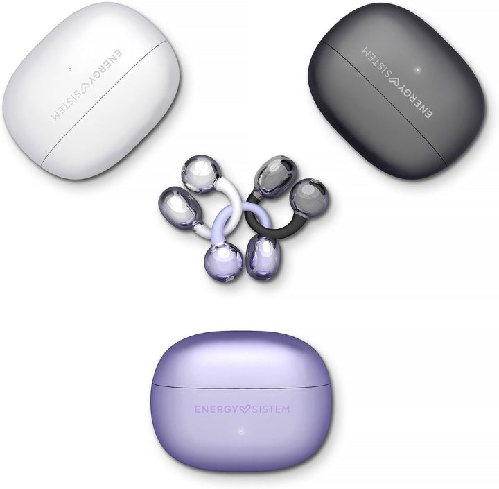 Energy Sistem Chicpods Open Sound Bluetooth Kopfhörer kabellos True Wireless Earbuds 23h Akku ENC Mi