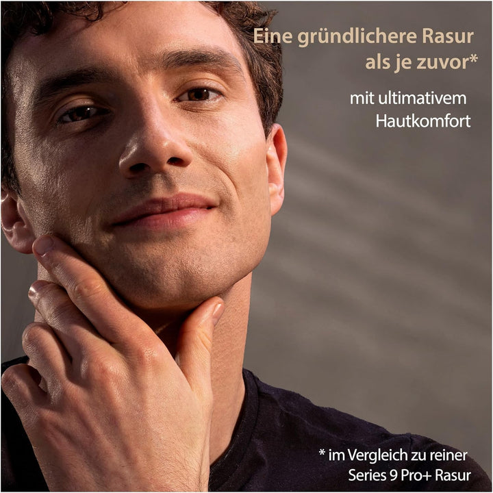 Braun Series 9 Pro+ Rasierer Herren Elektrisch, Elektrorasierer mit 5 Pro Rasierelementen, ProComfor