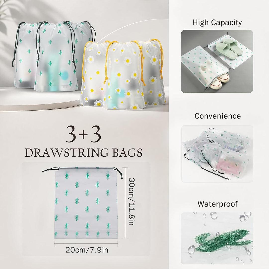 Koffer Organizer Set 15 Teilig Wasserdichte Packing Cubes Kleidertaschen | Reise Organizer Packwürfe