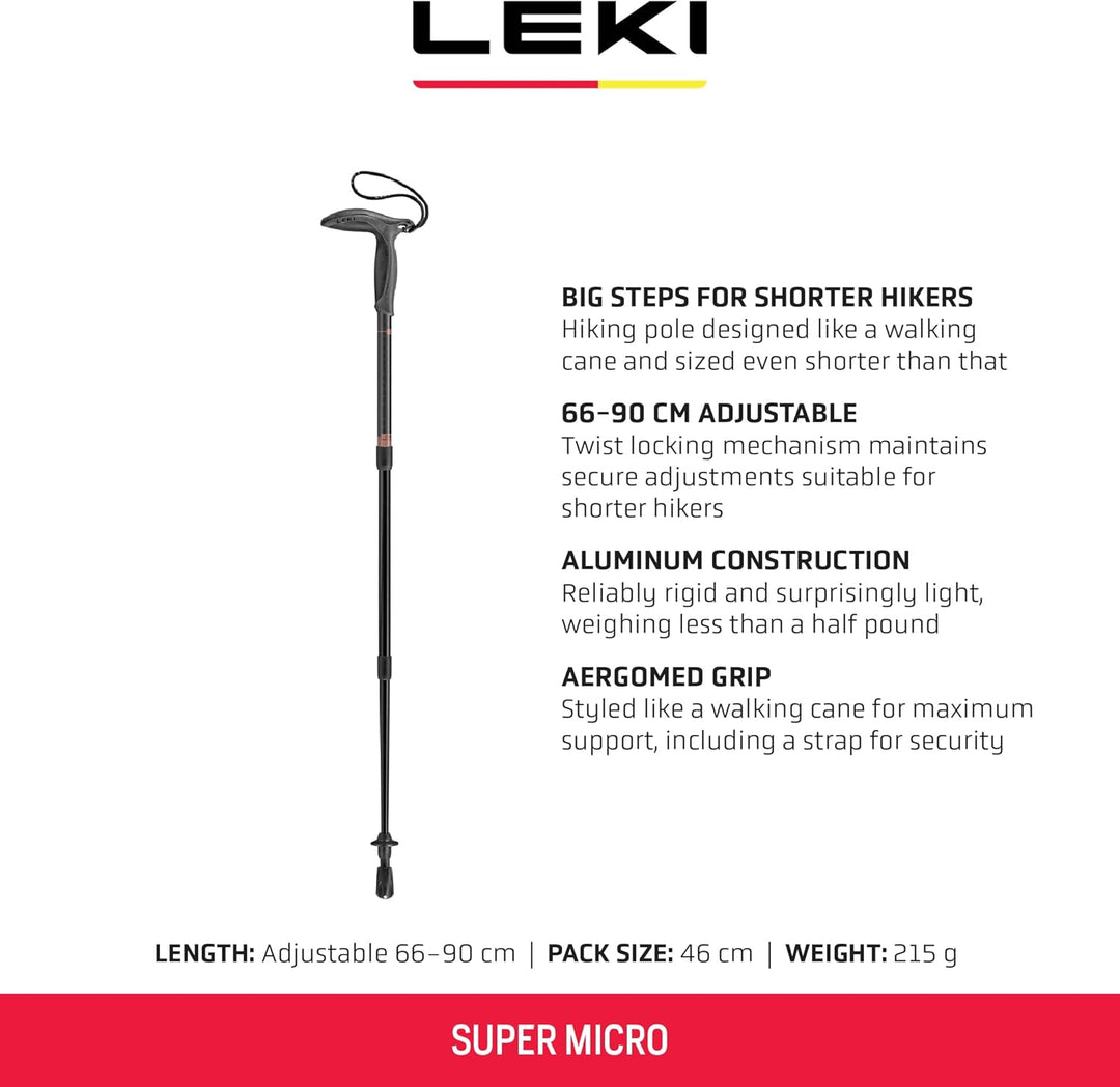 LEKI Super Micro Einheitsgrösse, Einheitsgrösse