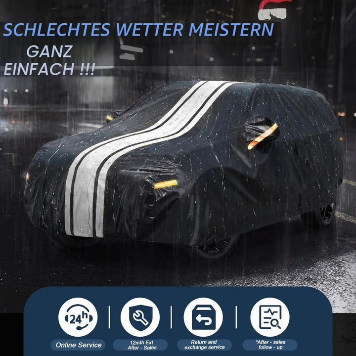 Cowtcver Autoabdeckung Wasserdicht Atmungsaktiv Passend für Volkswagen Golf MK5/6/7/8 2003-2026, Vol
