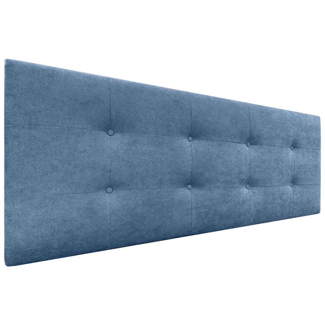 DHOME Kopfteil, gepolstertes Bett Kopfteil 8cm dick. Gepolstertes Kopfteil ACUALINE Stoff und Kunstl