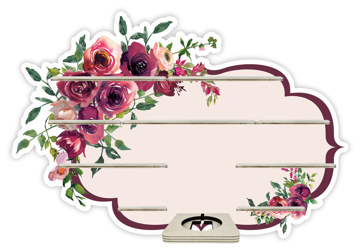 Farbklecks Collection Musikboxregal Flowerpower
