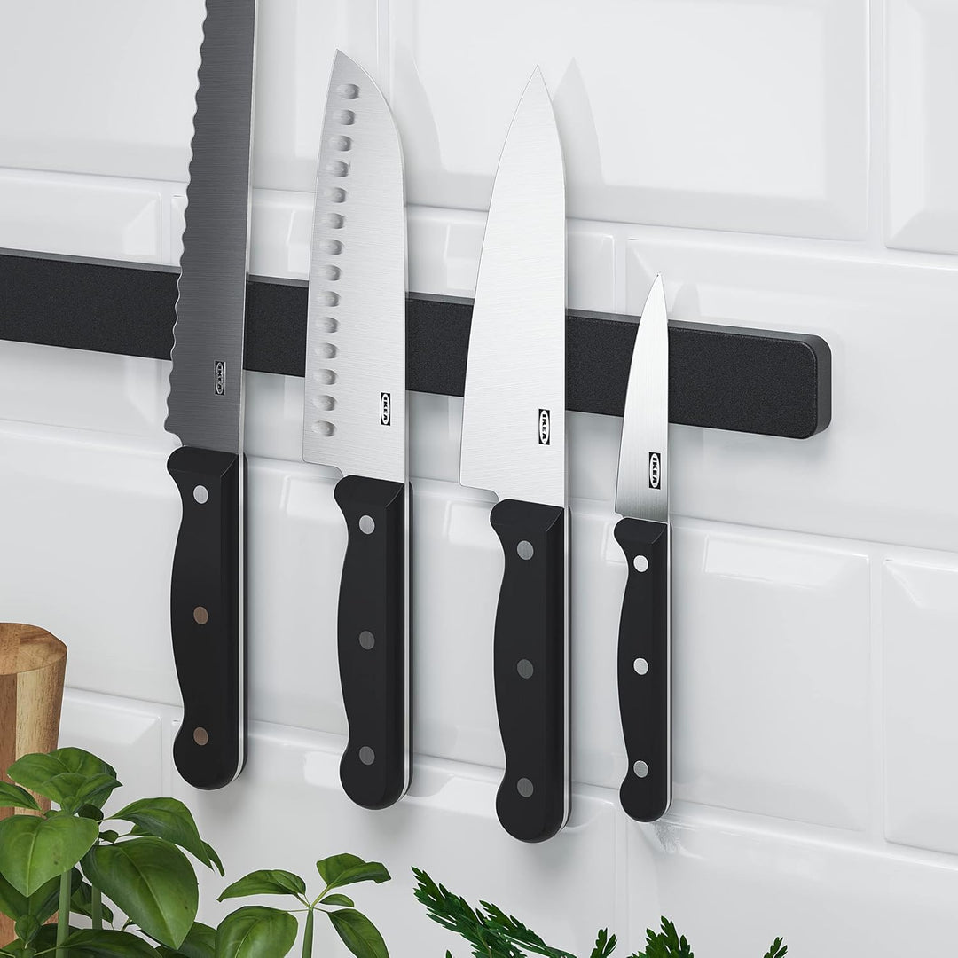 Ikea HULTARP Magnetischer Messerhalter, 38 cm, schwarz