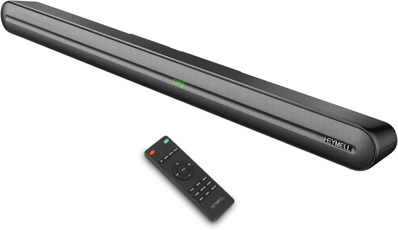 Heymell Soundbar 2.1 150W Soundbar für TV Geräte, 6X Lautsprecher TV Soundbar Dialog-Verbesserer, kl