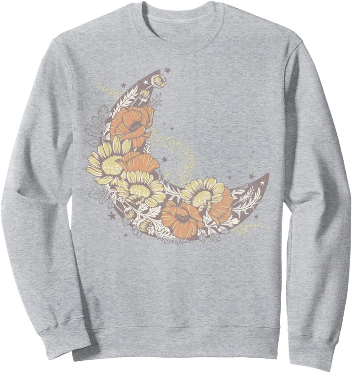 Trendy Desert Floral Moon Sweatshirt