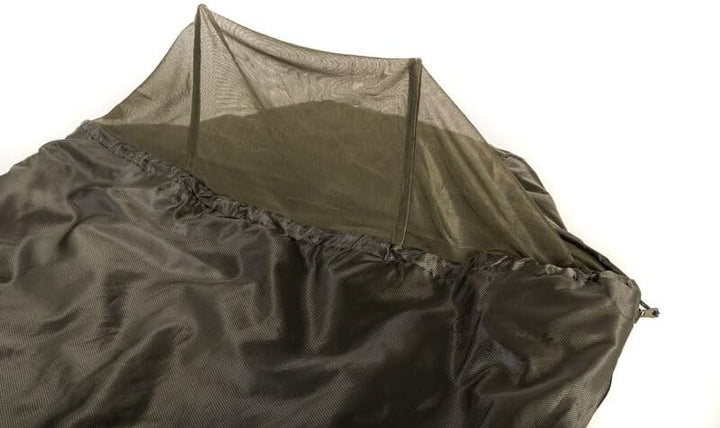 Snugpak Jungle Bag WGTE - Sleeping Bag with Built-in Mosquito Net - Lightweight, Sanitary Sleep Bag