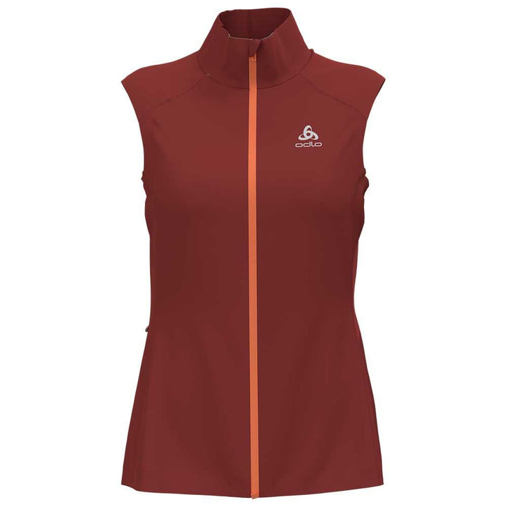 Odlo Damen Zeroweight Warm_313651 Laufweste XS spiced apple, XS spiced apple