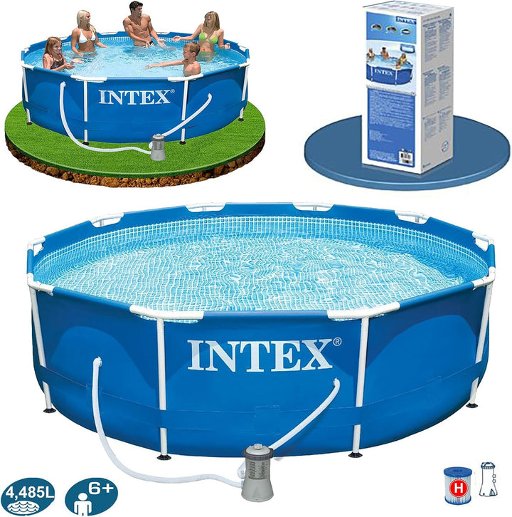 INTEX PISCINA FRAME 305X76 C/POMPA 305 x 76 cm, 305 x 76 cm