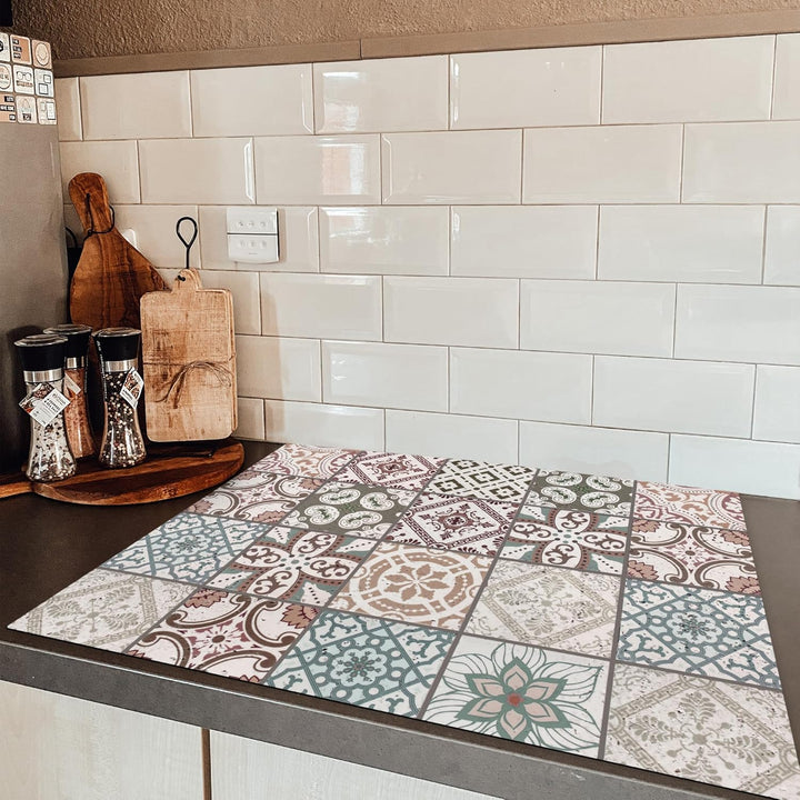KitchenYeah© Herdabdeckplatte Einteilig Ceranfeld Abdeckplatte für Induktionsschutz Ceranfeldabdecku
