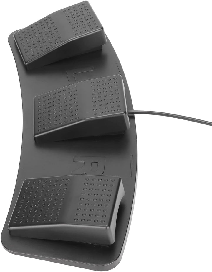 Bewinner USB Triple Foot Pedal, Triple Keys Controller Mechanischer Schalter, USB Foot Control Keybo