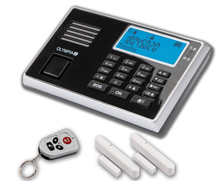 OLYMPIA Protect 9030 Drahtloses GSM Alarmanlagen-Set, Protect 9030