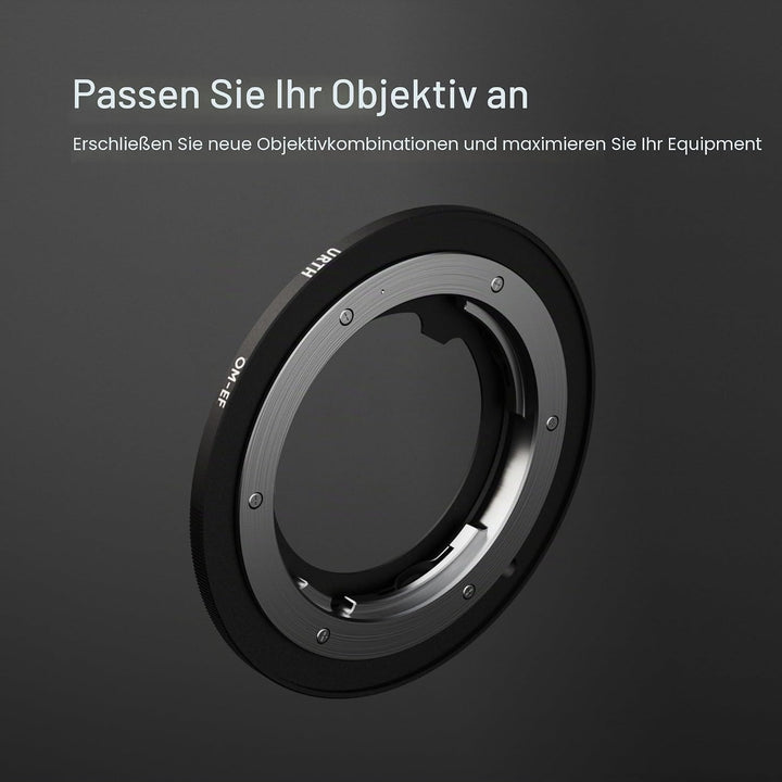 Urth Objektivadapter: Kompatibel mit Olympus OM Objektiv und Canon EF &amp; EF-S Kameragehäuse, Olympus