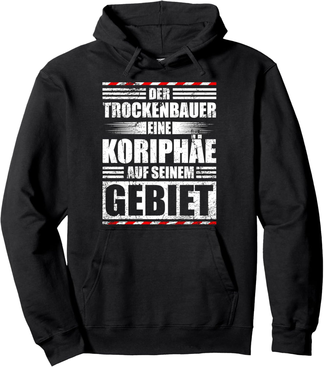 Trockenbau Gipskarton Werkzeug Spachtel Trockenbauer Pullover Hoodie