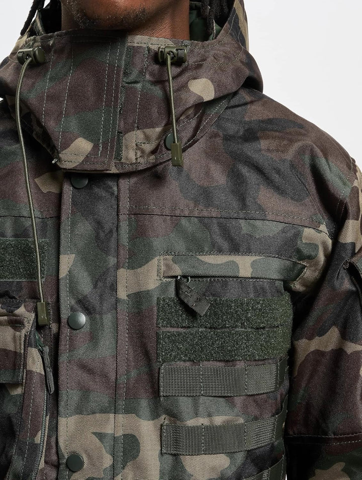 Brandit Performance Outdoor Jacket, mehrere Farbvarianten, Grössen S bis 5XL, Darkcamo