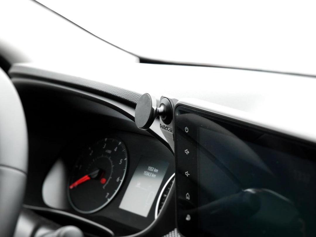 craVeDRIVE Handyhalterung Auto Magnet passt auf den Dacia I Universal Autohalterung Handy I Schwarz