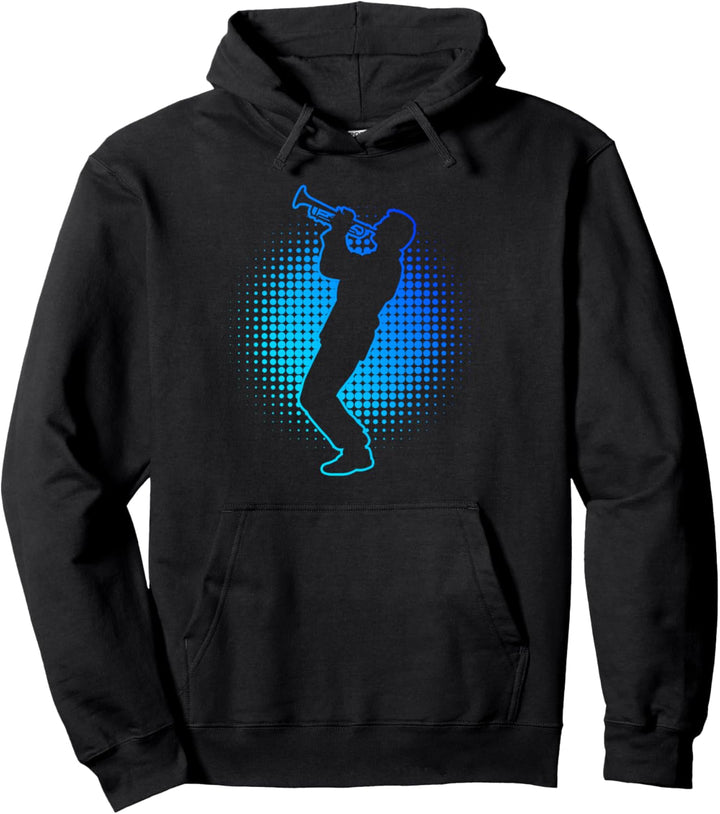 Herren Trompetenspieler Trompeter Trompete Pullover Hoodie