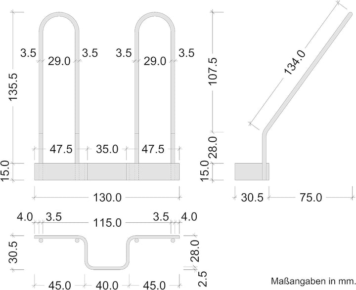 Wand-Schuhablage Garderoben-Schuhregal zum Schrauben an den Schrank - Flur - Diele & Garderobe | Sch