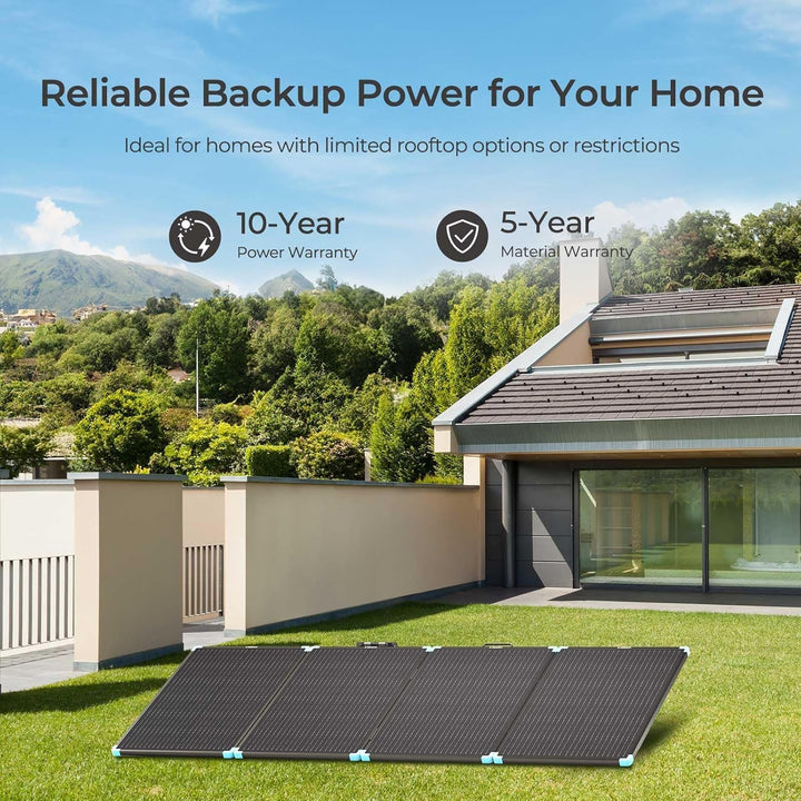 Renogy Light Suitcase 220W Solarpanel, Kompakt und Leicht 220W solarmodul für RV Marine Rooftop Farm