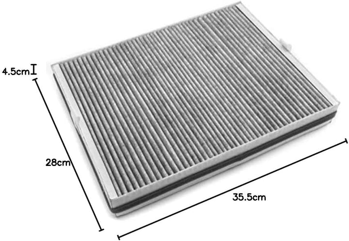 vhbw 2-in-1 Kombifilter kompatibel mit Philips AC4072/11 Luftreiniger - Ersatz für Philips AC4147/10