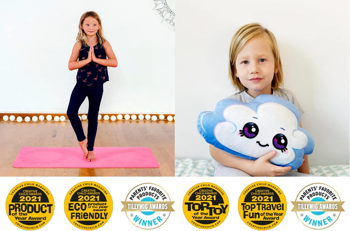 Kids Yoga Mats Purple, Purple